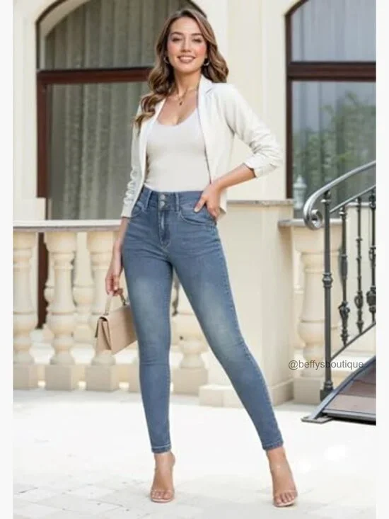 Casual Work Blazer Jacket High Low Tailored Design Professional Office Wear - Picture 5 of 7